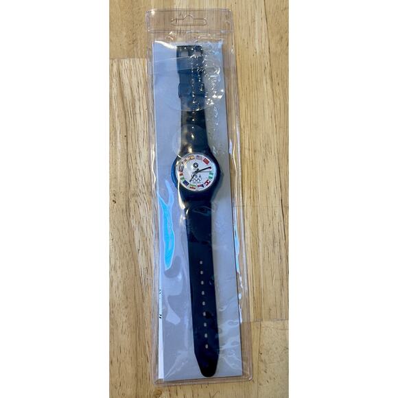 Vintage‎ Chrysler Corporation USA Olympic Watch, Tested New Battery,1980s EUC - Picture 4 of 11